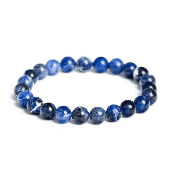 Water elements , Feng Shui Bracelet, crystal bracelet, Blue Sodalite