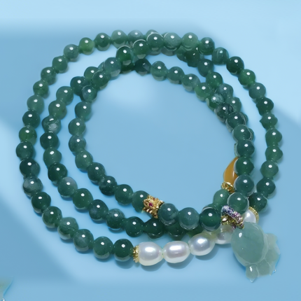 Hetian Jade Multi-Wrap Bracelet