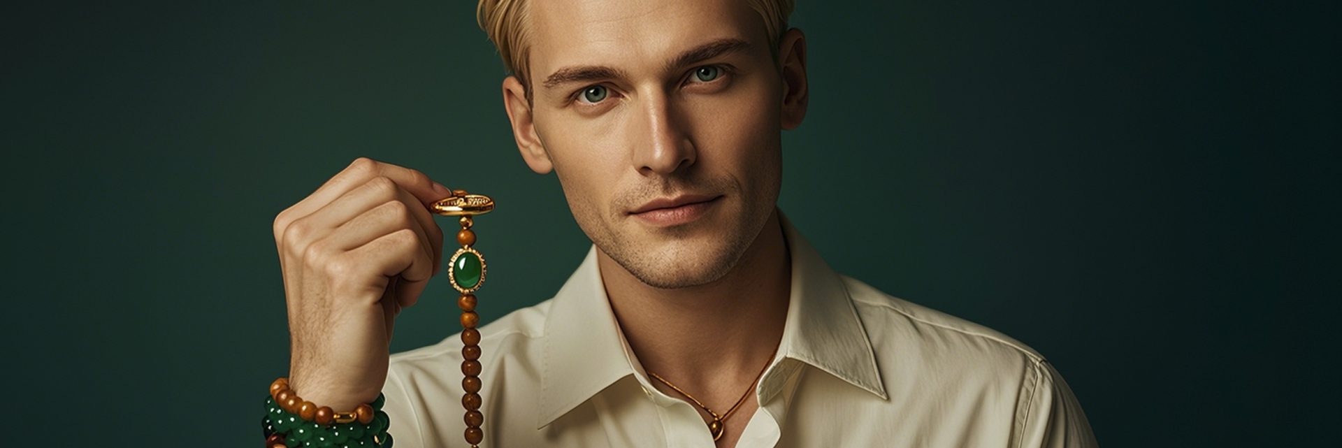 Wood Elements，meaningful spiritual Feng Shui Bracelet，