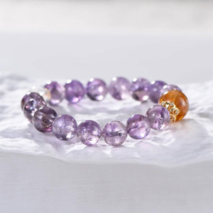 Azeztulite Amethyst Feng Shui Bracelets