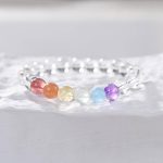 Multicolored Rutilated Feng Shui Bracelet