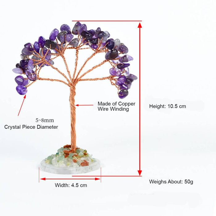 Natural Crystal Fortune Tree