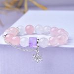 Rose Quartz Charm Feng Shui Bracelet