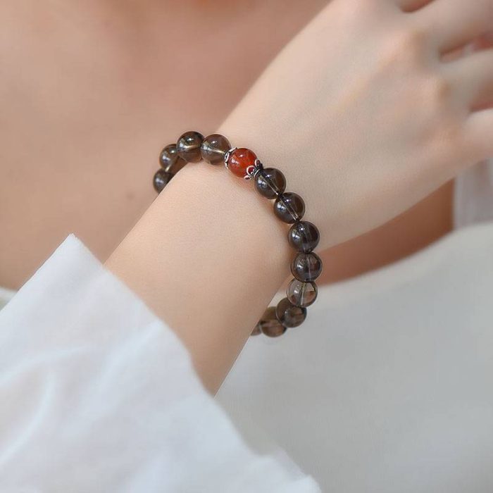 Smoky Quartz Feng Shui Bracelet