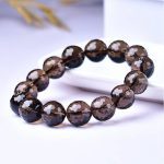 This natural smoky quartz faceted bracelet is not only beautiful and elegant but also carries deep cultural significance related to the five elements and feng shui.