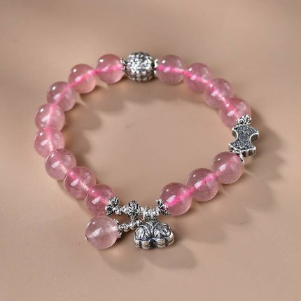 Strawberry Quartz Feng Shui Bracelet