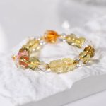 Yellow Crystal Feng Shui Bracelet