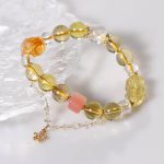 Yellow Crystal Feng Shui Bracelet