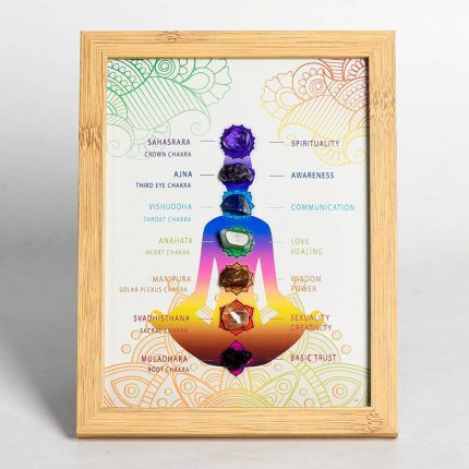 Seven Chakra Crystal Stone, healing Crystal