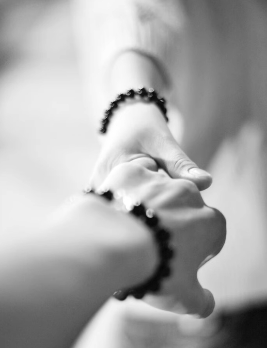 Blue Sandstone, Crystal Bracelet