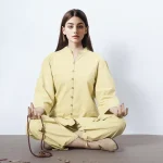 Zen Practice Linen Yoga Meditation Set