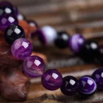 Purple Agate Bracelet