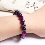 Purple Agate Bracelet