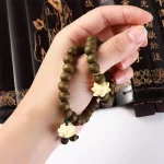 Rosary Sandalwood Beaded Bracelet