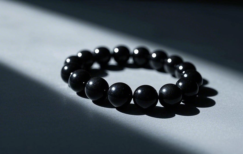 Obsidian bracelets