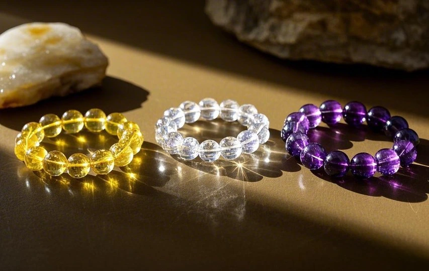 feng shui crystal bracelet