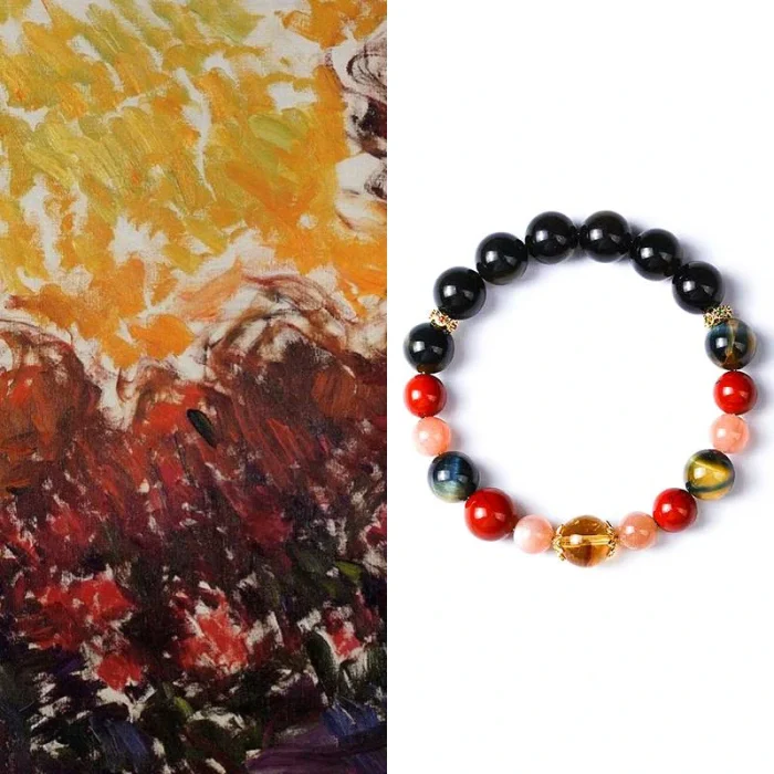 Monet Garden Series Feng Shui Bracelet