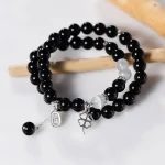 Natural Obsidian Feng Shui Bracelet