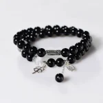Natural Obsidian Feng Shui Bracelet - Image 2